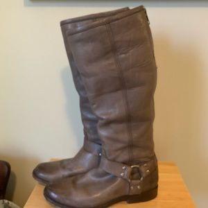 Frye buckle boots